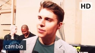 Nolan Funk Dishes on Filming With Lindsay Lohan! | Cambio Interview