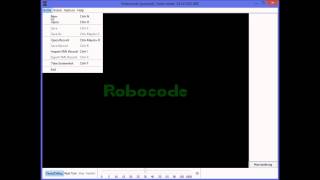 Creating a robot in RoboCode Part 1