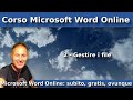 2 Corso Microsoft Word Online: come gestire i documenti | Daniele Castelletti | Ass Maggiolina