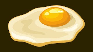 Create a Flat Design Fried Egg with Inkscape