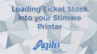 How to Load Ticket Stock Into the Stimare Ticket Printer screenshot 1