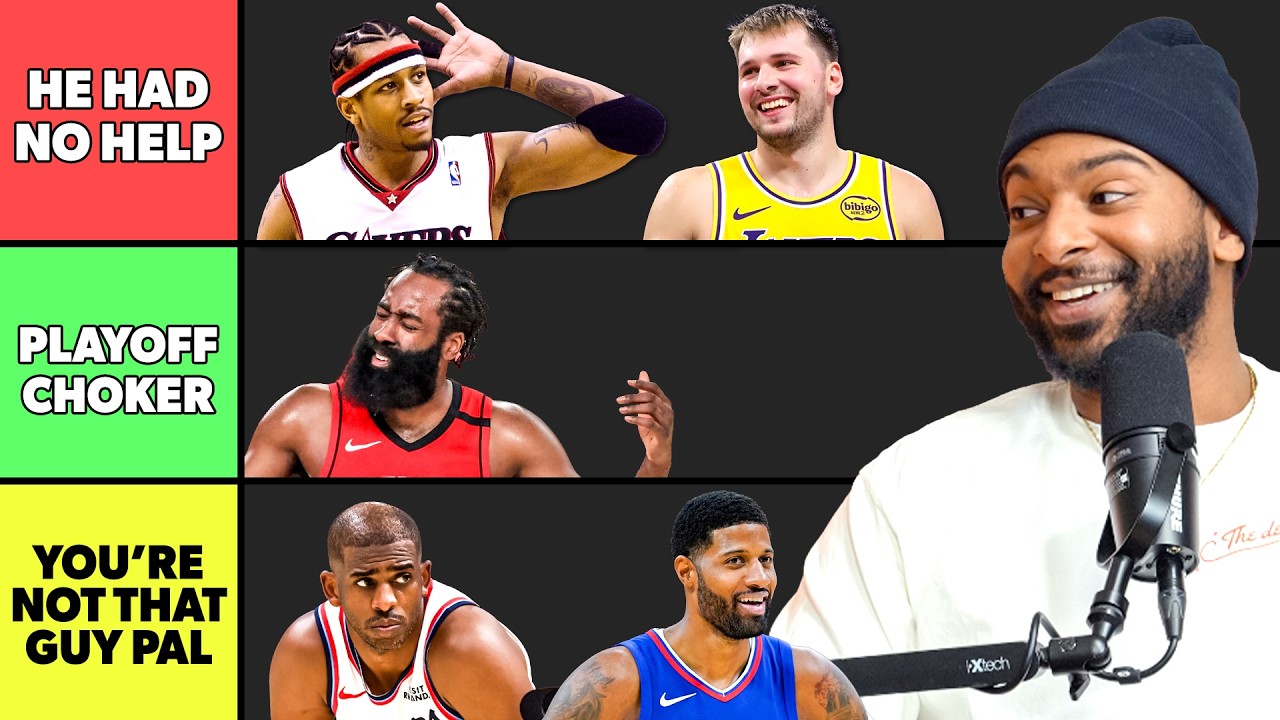 We Tier Listed The Best NBA Stars Of All Time With NO RINGS