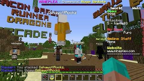 Hacker detected | Mineplex | ohsawottRockz