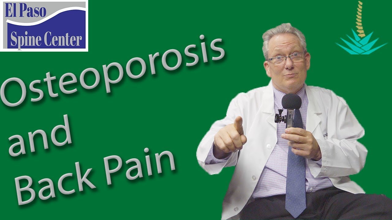 Medical Minute Osteoporosis and Back Pain BEST Explanation YouTube
