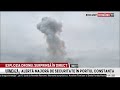VIDEO ŞOCANT Jurnalistă surprinsă de explozia dronei marine în direct