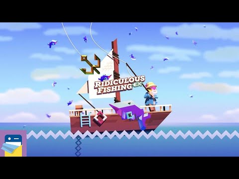 Ridiculous Fishing EX: Apple Arcade iOS Gameplay Walkthrough Part 1 (by Vlambeer / KO_OP Mode) - YouTube
