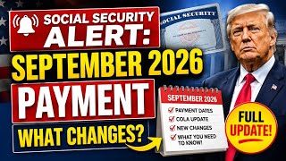 Social Security ALERT: September 2026 Payment & BIG Changes You Need to Know! 🚨