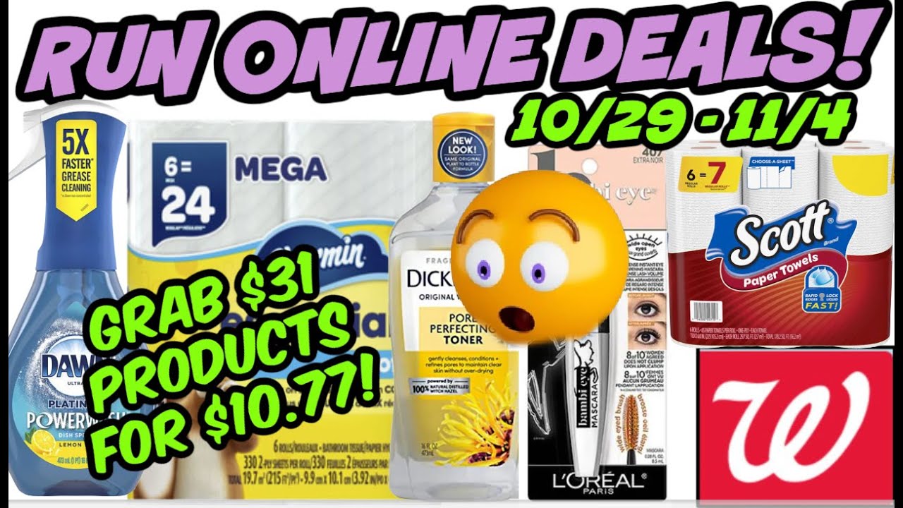 WALGREENS ONLINE DEALS 10 29 11 4 CHEAP Charmin Dawn More Walgreens online deals 10 29 11 4 cheap charmin dawn more