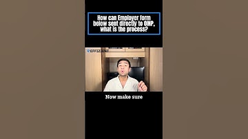 How can Employer form below sent directly to OINP, what is the process?