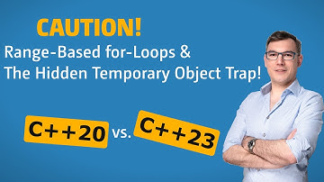 C++ Insights - Episode 66: How C++23 handles temporary objects in range-based for-loops