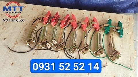 Chổi tiếp điện cầu trục 60A- Cáp dẹt cầu trục-  Ray điện cầu trục- Ray điện hộp kín- Ray C cầu trục