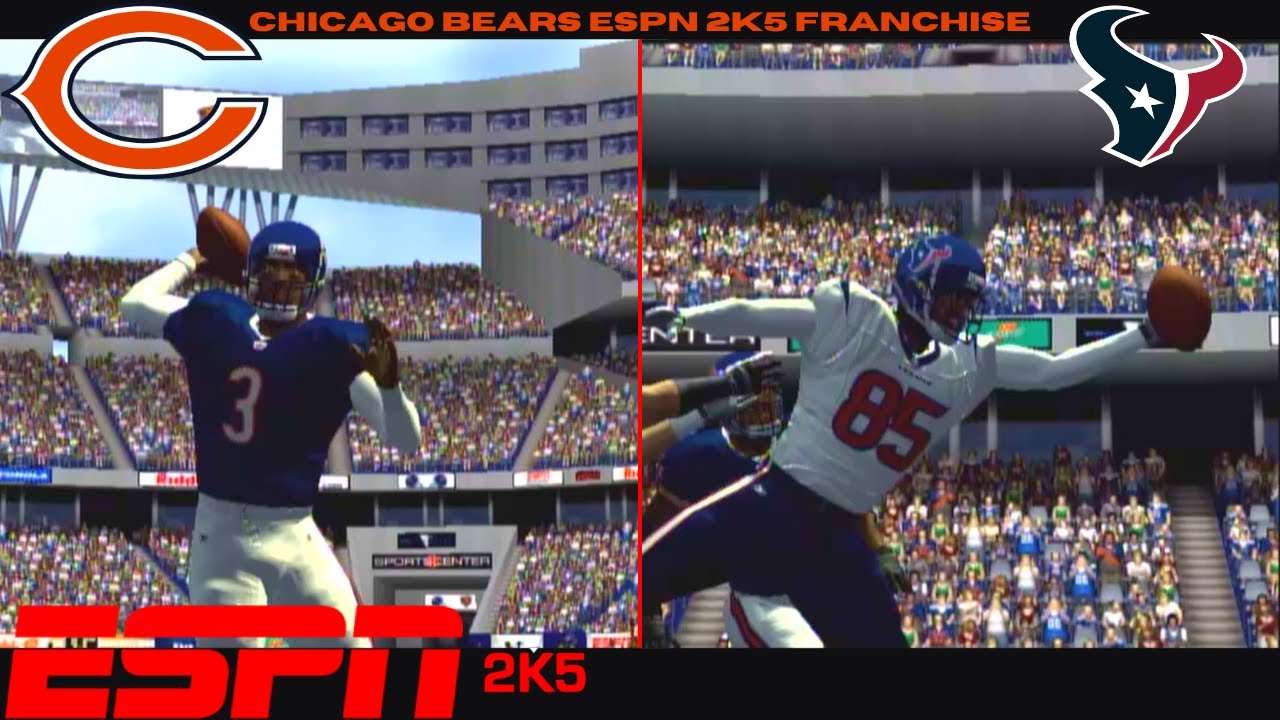 Texans Pay A Visit As The Playoff Race Is Taking Shape! Chicago Bears ESPN 2k5 Franchise (Wk12:S3)