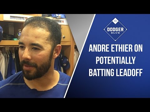 Andre Ethier On Potentially Batting Leadoff