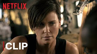 Do You Speak Russian? | Charlize Theron Airplane Action Scene | The Old Guard | Netflix India