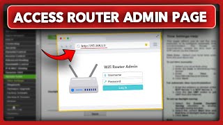 How to Access Router Admin Page (Full Guide)