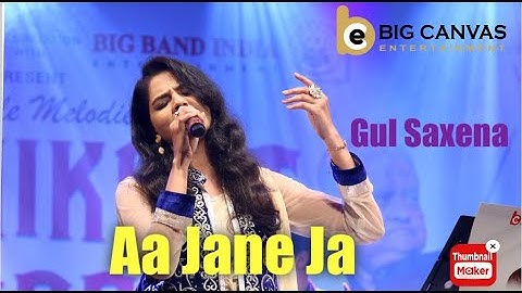 AA JANE JA I GUL SAXENA I LIVE CONCERT I LATA MANGESHKAR I LAXMIKANT PYARELAL I RAJENDRA KRISHAN