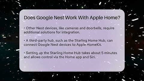 Does Google Nest Work With Apple Home? - Talking Tech Trends