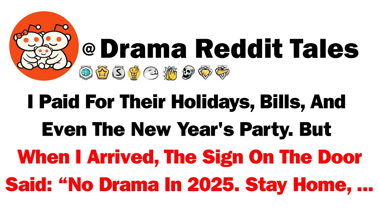 I Paid For Their Holidays, Bills, And Even The New Year’s Party. But When I Arrived, The Sign On The