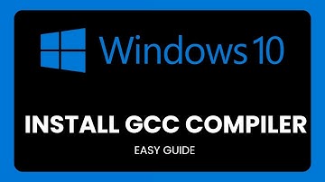 How To Install GCC Compiler In Windows 10 !
