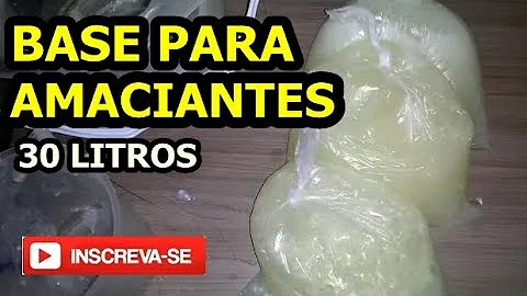 Como fazer 20 litros de amaciante caseiro?