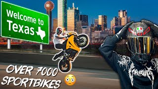 I WENT TO THE LARGEST SPORTBIKE MEET IN THE USA | Quiet X Ghost