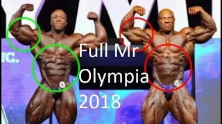 MR OLYMPIA 2018 Shawn Rhoden Phil Heath