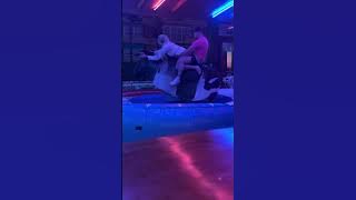 Hahahaha waoo what a ride🥰#bullridinghighlights #viralvideo #benidorm #spain #crazy #fun #travel