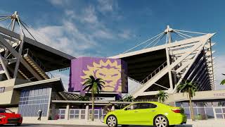 Orlando City Stadium 3d model (virtual tour)