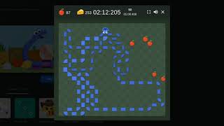 Google Snake Speedrun 25 apples 49s wooo on Vimeo