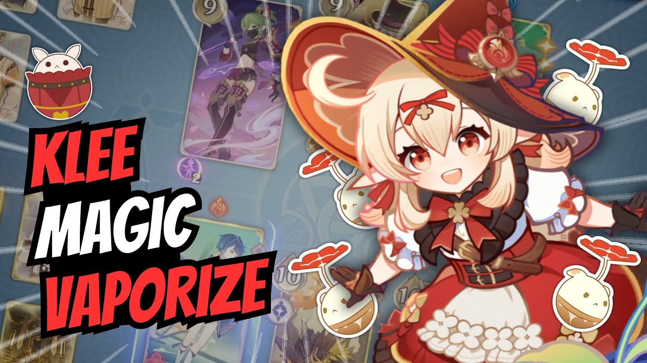 Klees Introduction Magic 🔥💦 DOUBLE CARRY MAGIC KLEE VAPORIZE 🔥💦 | Genshin Impact TCG - YouTube
