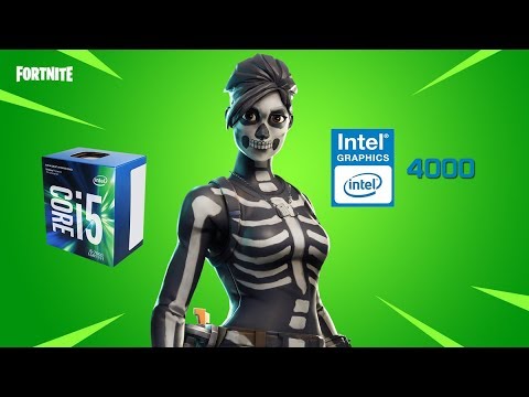 Fortnite Intel HD 4000 4400 Core i5 3317U 900p Low Medium ...