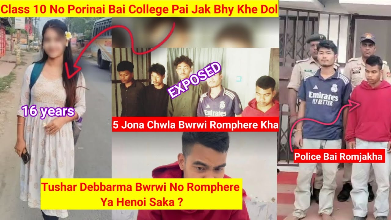 16 Years Ni Bwrwi 5 Jona Chwla Bai Romphere Jakha || Tushar Debbarma Reply Rika ?