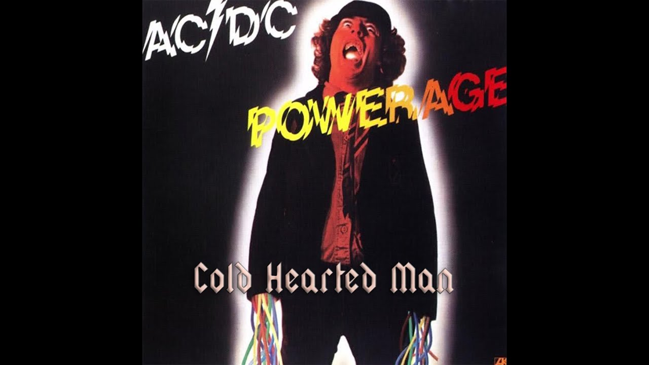 ACDC - COLD HEARTED MAN Guitar Backing Track with Original Vocals - YouTube