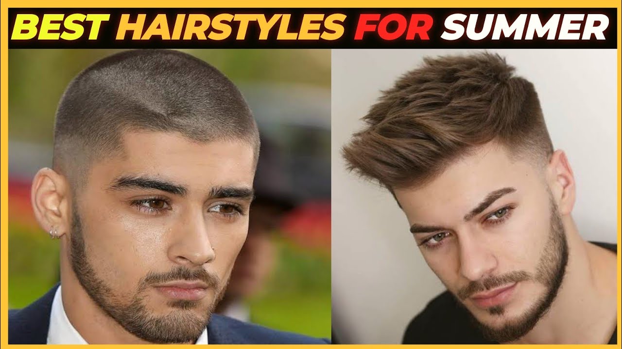BEST HAIRSTYLE FOR SUMMER | summer hairstyles men | best hairstyles for men  |haircut for men #shorts - YouTube