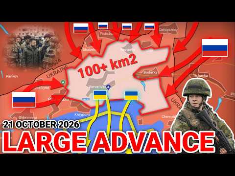 DISASTER NORTH OF KHARKIV ⚔️ Forces Withdraw | 100+ KM² Lost As Ring Closes [21 October 2026]