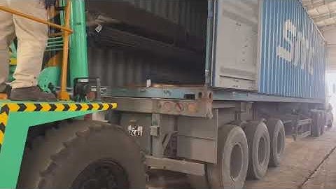 Cho thuê xe nâng hàng đóng rút hàng trong container tại Thái Bình _ MC Rental 0979525195