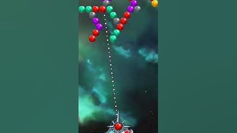 Bubble shooter space games