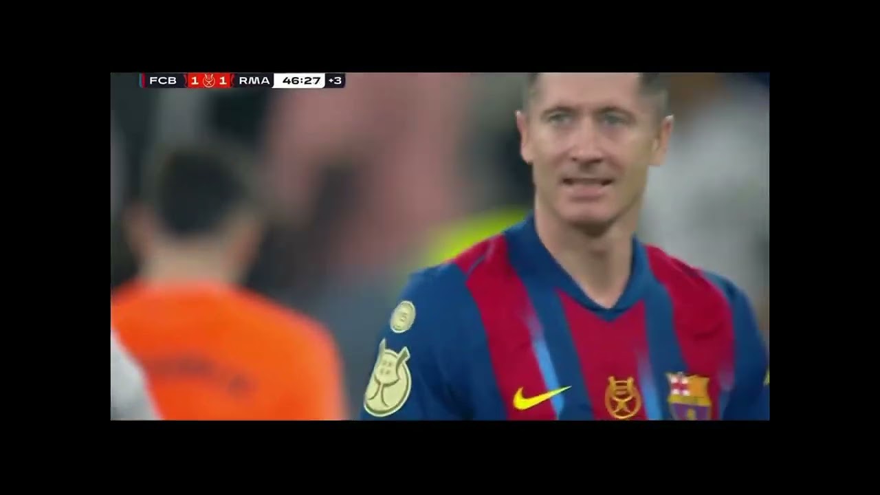 El Clasico, Spanish Super Cup Final | Barcelona VS Real Madrid First Half Goals