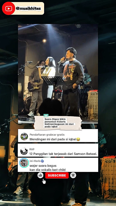 Boleh juga suara lu gen‼️#rigenrakelna #rigen #wikasalim #samson #fypシ