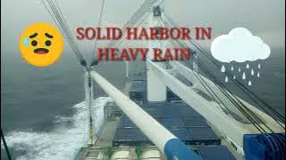SOLID HARBOR IN HEAVY RAIN #amazing #satisfying #trending #viralvideo