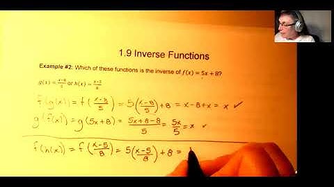 1 9 Inverse Functions