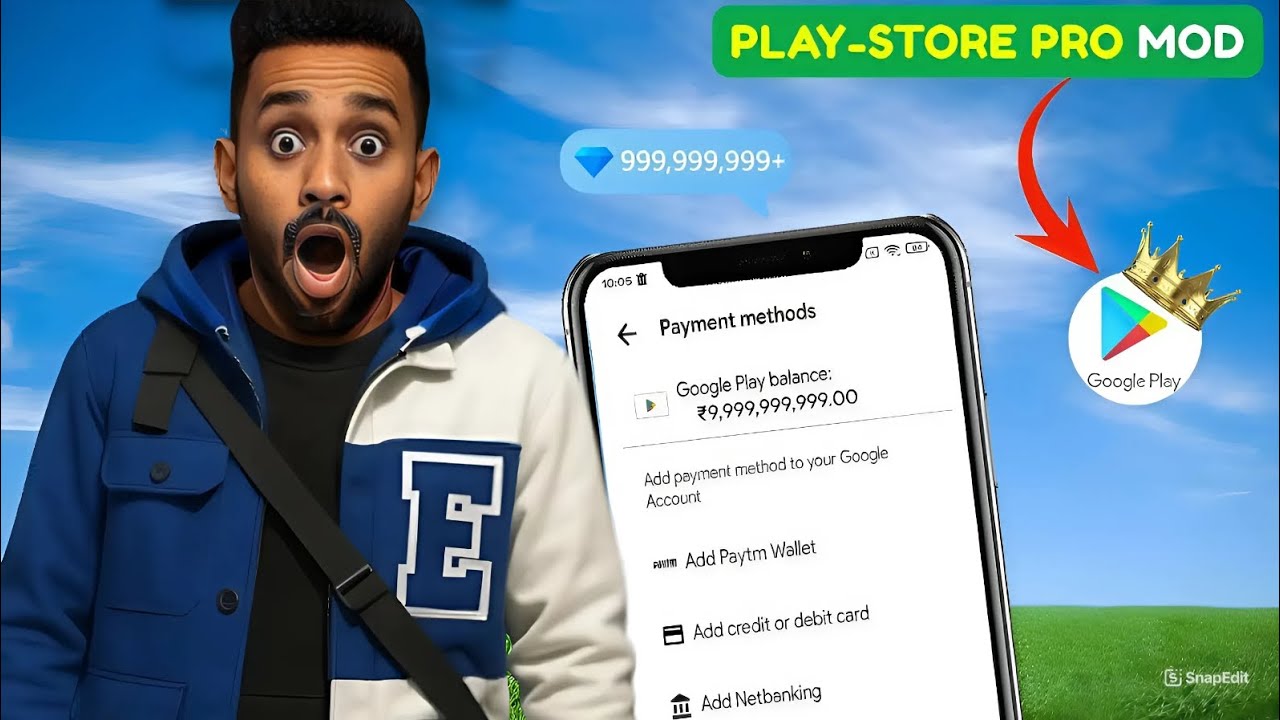 Play Store MOD APK 2025 || Unlimited Diamonds 💎 & Money 💰 MOD APK Real