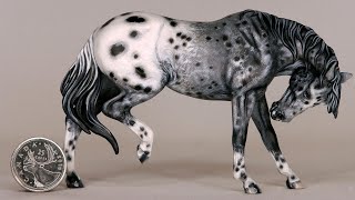 Wanderlust Artist Resin Custom Model Horse To Appaloosa