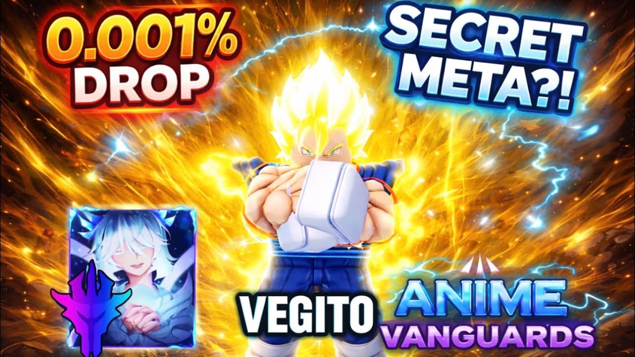 This 0.001% Vegito Combo Is SECRET META?! | Anime Vanguards