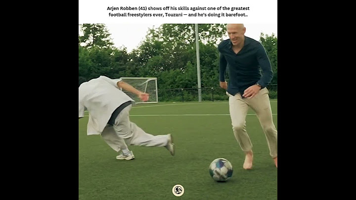 Could Arjen Robben still play on the highest level? #arjenrobben #touzani #footballfans