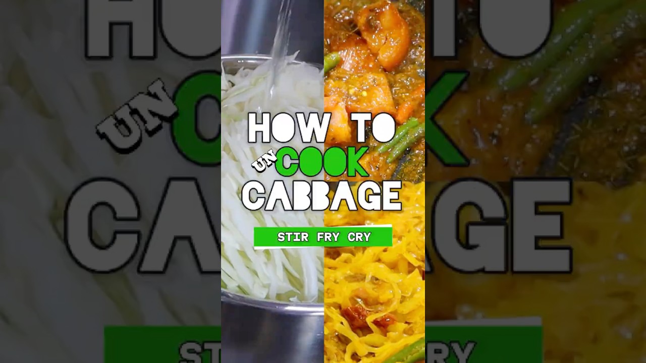 Uncooking Cabbage: The Fry Adventure You Didn't Expect!