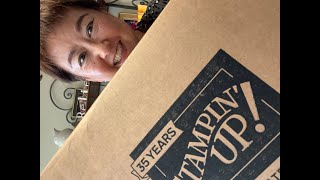 It's An Unboxing Video of Stampin' Up!'s NEW products!