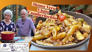 Easy One Pot Dinner - BBQ Beef and Pasta