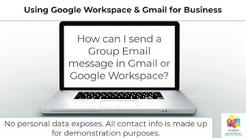 Sending Recurring Email messages to a group of people using Gmail or Google Workspace