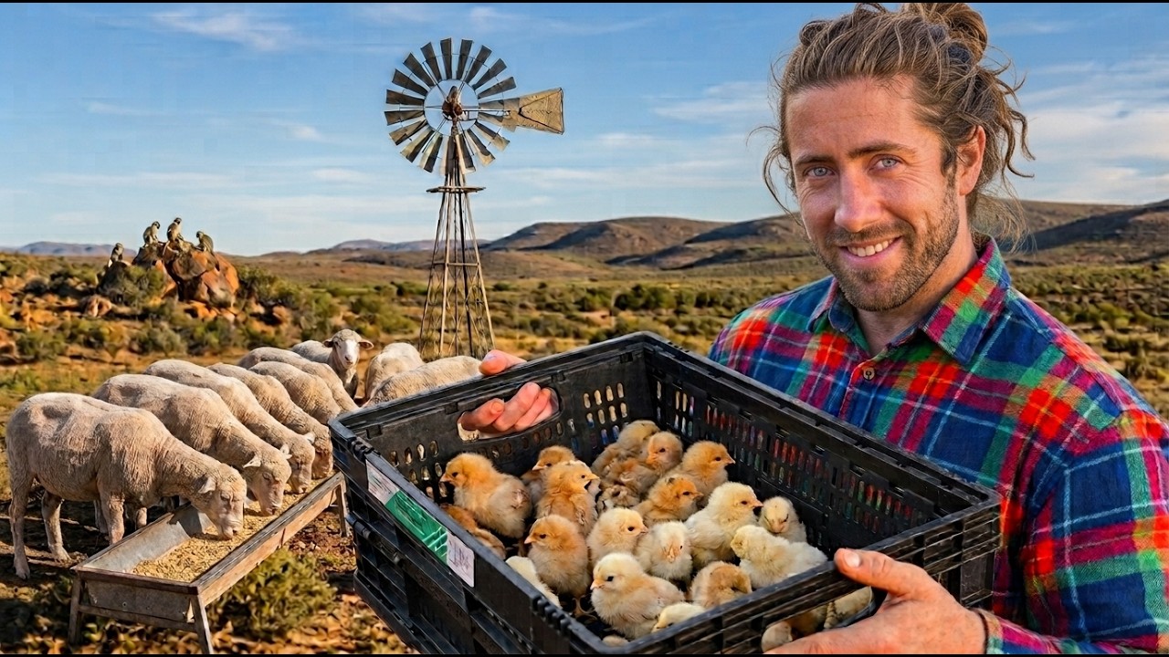 Living Off-Grid on an Isolated Karoo Sheep Farm (South Africa)